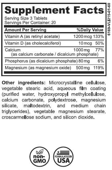 Calcium Complete Supplement Facts